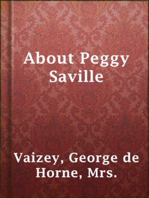 cover image of About Peggy Saville